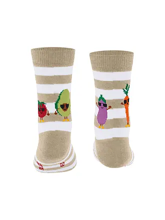 FALKE | Chaussettes fille sable chiné | beige